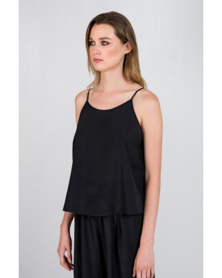 Γυναικεία cropped μπλούζα silky - Philosophy BL1999