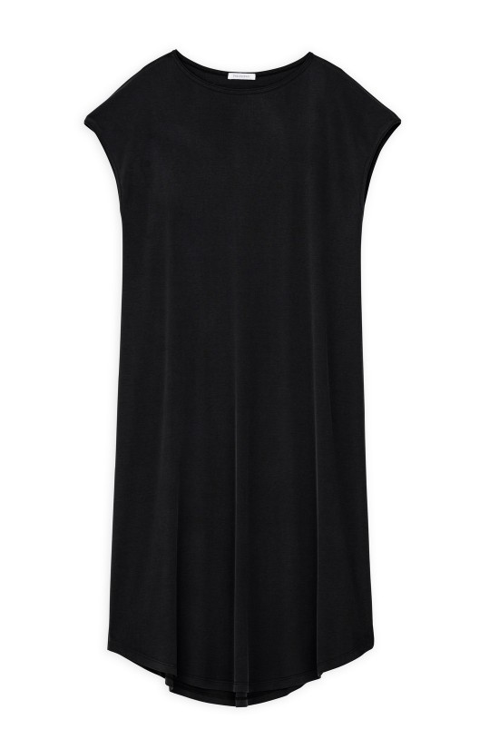 Γυναικείο κοντομάνικο rib loose φόρεμα - Philosophy DR2586