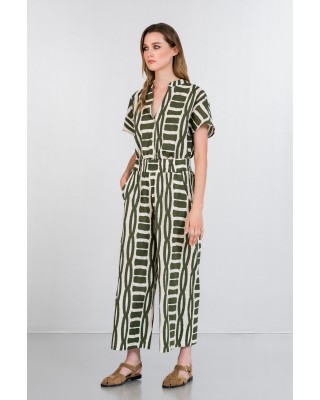 Γυναικείο κοντομάνικο πουκάμισο με print - Philosophy SH7240