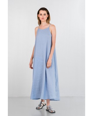 Γυναικείο μάξι λινό φόρεμα camisole - Philosophy DR2806