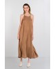 Γυναικείο σατέν φόρεμα hatler neck - Philosophy DR2793