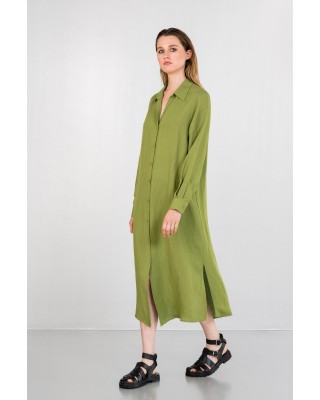 Γυναικείο φόρεμα shirtdress gauze - Philosophy DR2712