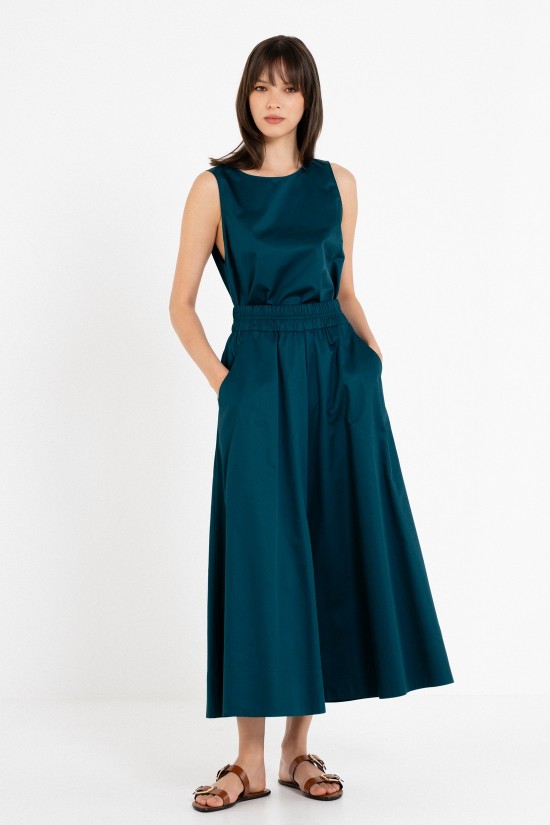 Γυναικεία jupe cullote ποπλίνα - Philosophy TR44526