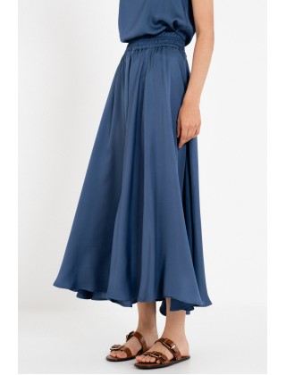 Γυναικεία μάξι σατέν φούστα - Philosophy SK33117