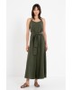 Γυναικεία αμάνικη ολόσωμη φόρμα washed tencel - Philosophy JS66089