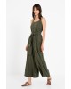 Γυναικεία αμάνικη ολόσωμη φόρμα washed tencel - Philosophy JS66089