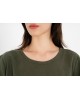 Γυναικεία κοντομάνικη μπλούζα washed tencel - Philosophy BL12038
