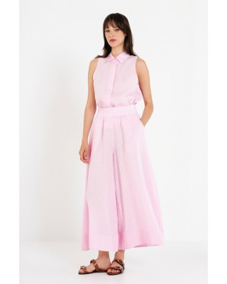 Γυναικεία λινή παντελόνα jupe cullote - Philosophy TR44589