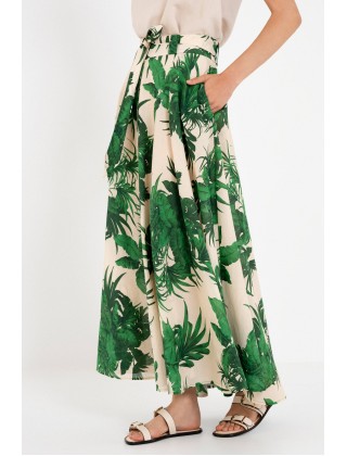 Γυναικεία μάξι εμπριμέ φούστα - Philosophy SK33119