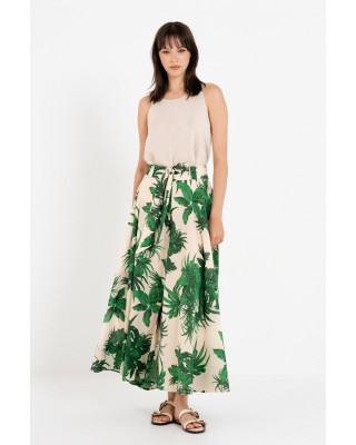 Γυναικεία μάξι εμπριμέ φούστα - Philosophy SK33119