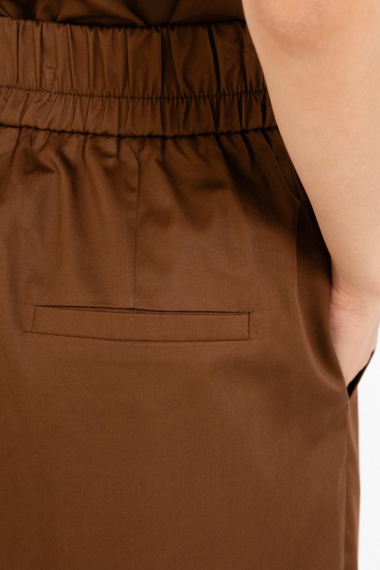 Γυναικείο barrel παντελόνι ποπλίνα - Philosophy TR44510