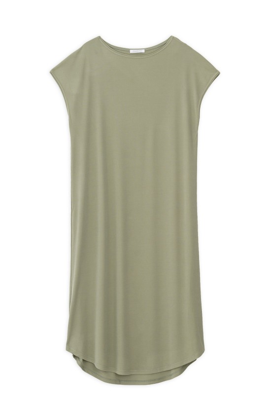 Γυναικείο rib κοντομάνικο φόρεμα - Philosophy DR22586