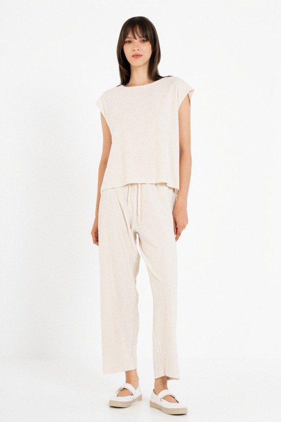 Γυναικείο terry loose παντελόνι - Philosophy TR44579