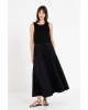 Γυναικείο μάξι αμάνικο φόρεμα ποπλίνα - Philosophy DR22847