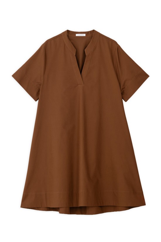 Γυναικείο κοντομάνικο φόρεμα ποπλίνα - Philosophy DR22874