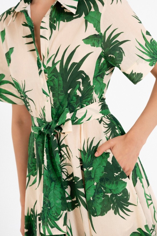 Γυναικείο μάξι εμπριμέ φόρεμα - Philosophy DR22865