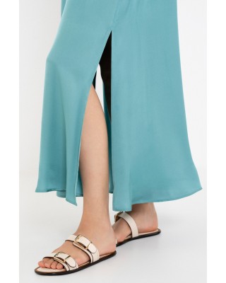 Γυναικείο μάξι σατέν φόρεμα - Philosophy DR22524