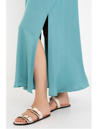 Γυναικείο μάξι σατέν φόρεμα - Philosophy DR22524