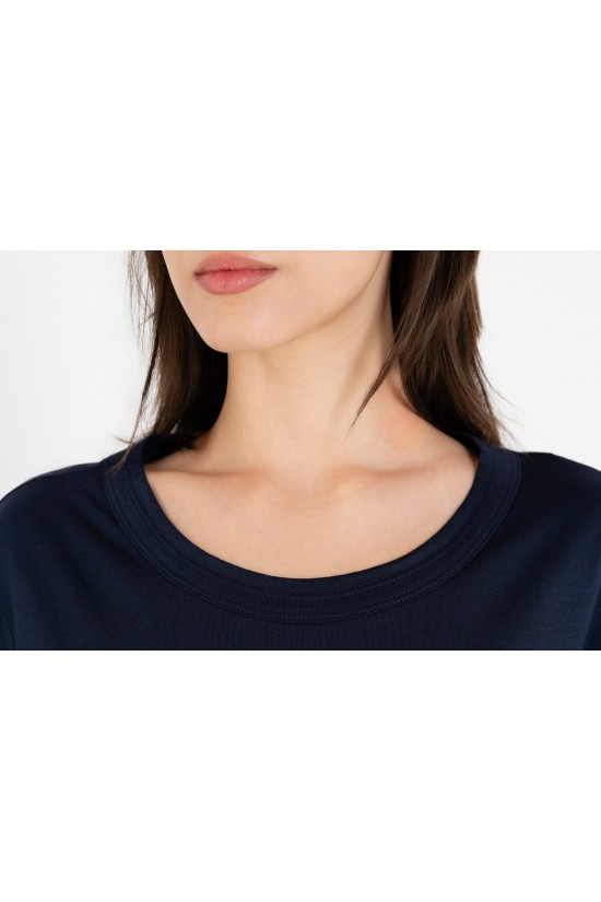 Γυναικείο midi κοντομάνικο φόρεμα - Philosophy DR22852