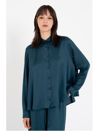 Γυναικείο σατέν μακρυμάνικο πουκάμισο - Philosophy SH77261