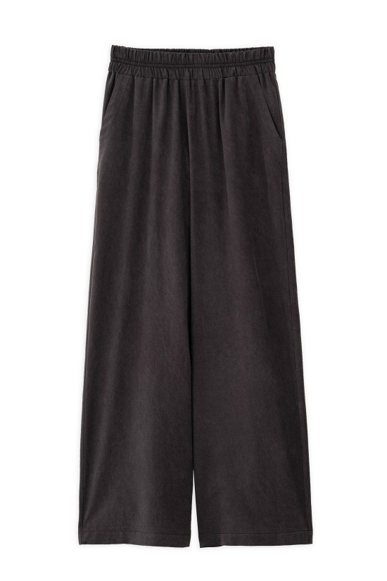 Γυναικεία wide leg παντελόνα washed tencel - Philosophy TR44571