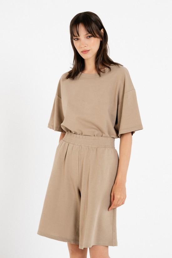 Γυναικείο ψηλόμεσο σορτς light futter - Philosophy TR44581