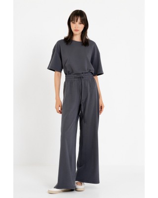 Γυναικείο wide leg παντελόνι light futter - Philosophy TR44580