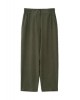 Γυναικείο χακί regular παντελόνι washed tencel - Philosophy TR44584
