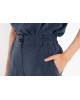 Γυναικείο χακί regular παντελόνι washed tencel - Philosophy TR44584