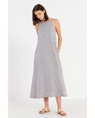 Twill linen Strapped dress Philosophy –DR2627