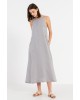 Twill linen Strapped dress Philosophy –DR2627 Twill linen Strapped dress Philosophy –DR2627