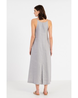 Twill linen Strapped dress Philosophy –DR2627