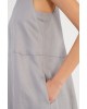 Twill linen Strapped dress Philosophy –DR2627 Twill linen Strapped dress Philosophy –DR2627