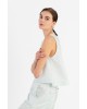 Poplin cropped top Philosophy –BL1810 Poplin cropped top Philosophy –BL1810