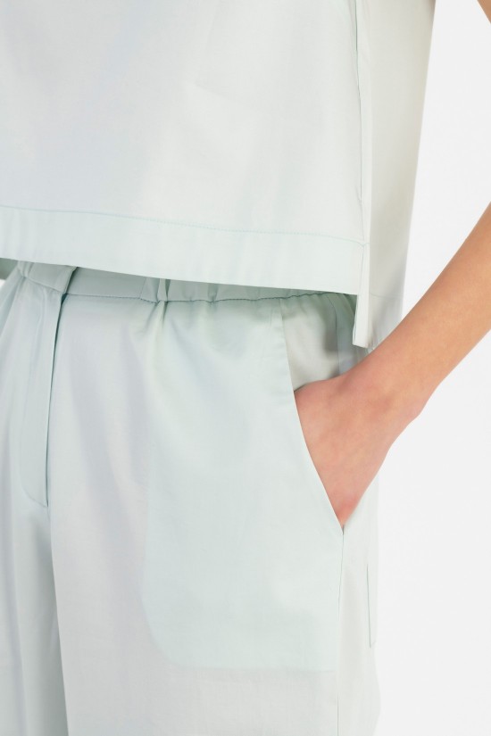 Poplin cropped top Philosophy –BL1810 Poplin cropped top Philosophy –BL1810