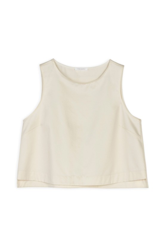 Poplin cropped top Philosophy –BL1810 Poplin cropped top Philosophy –BL1810