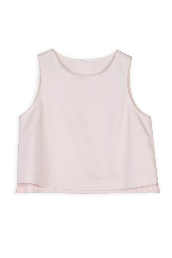 Poplin cropped top Philosophy –BL1810 Poplin cropped top Philosophy –BL1810