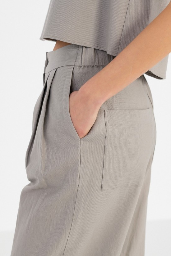 Cotton linen pleated pants Philosophy- TR4323 Cotton linen pleated pants Philosophy- TR4323