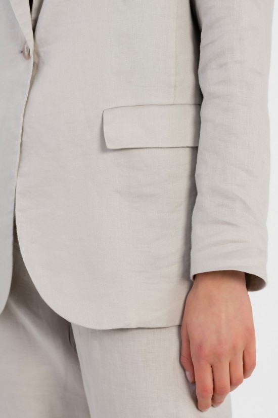 Twill Linen Blazer Philosophy – JK8088 Twill Linen Blazer Philosophy – JK8088