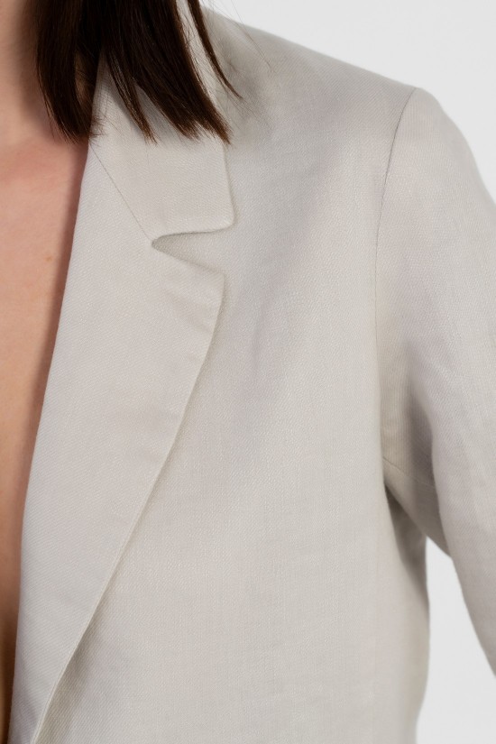 Twill Linen Blazer Philosophy – JK8088 Twill Linen Blazer Philosophy – JK8088