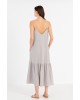 Tencel Linen Strapped Dress Philosophy – DR2636 Tencel Linen Strapped Dress Philosophy – DR2636