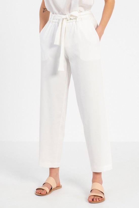 Twill tencel belted pants Philosophy- TR4346 Twill tencel belted pants Philosophy- TR4346