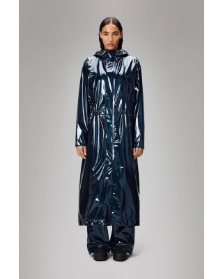 Unisex μακρύ μπλε αδιάβροχο μπουφάν - Rains Bold Jacket Spill 12120 Unisex μακρύ μπλε αδιάβροχο μπουφάν - Rains Bold Jacket Spill 12120