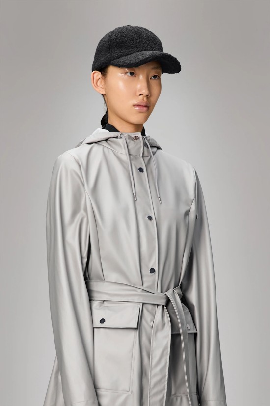 Unisex μαύρο fleece καπέλο - Rains 20650