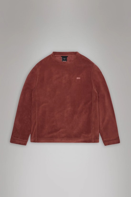 Γυναικεία fleece κεραμιδί μπλούζα - Addis Honor 21550