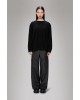 Γυναικεία fleece μαύρη μπλούζα - Addis Black 21550