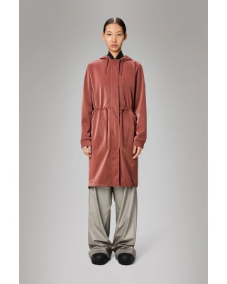 Γυναικείο κεραμιδί αδιάβροχο μπουφάν - Rains String W Parka Honor 18550 Γυναικείο κεραμιδί αδιάβροχο μπουφάν - Rains String W Parka Honor 18550