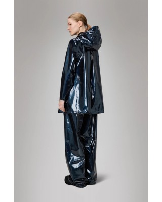 Γυναικείο μπλε αδιάβροχο μπουφάν - Rains A line Spill 18050 Γυναικείο μπλε αδιάβροχο μπουφάν - Rains A line Spill 18050