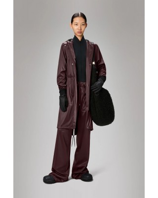 Γυναικείο μπορντό αδιάβροχο μπουφάν - Rains String W Parka Depth 18550 Γυναικείο μπορντό αδιάβροχο μπουφάν - Rains String W Parka Depth 18550