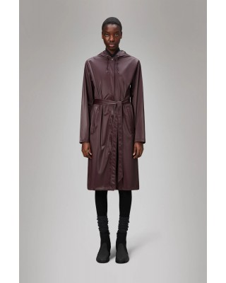 Γυναικείο μπορντό αδιάβροχο μπουφάν - Rains Jacket A line Depth 12040 Γυναικείο μπορντό αδιάβροχο μπουφάν - Rains Jacket A line Depth 12040